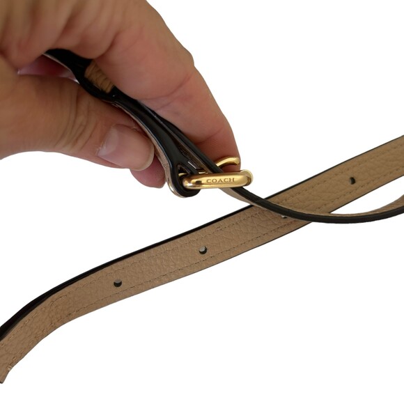 COACH Charlie Bucket Bag Sand Taupe Beige Everyday Classic Gold Hardware ($350) - Picture 7 of 14